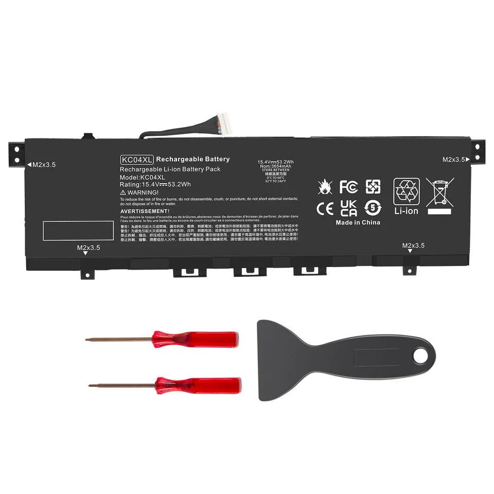 HP HP Envy 13-AQ1012TU 13-AQ1026TU 13-AH1700NZ 13-AR0801NZ 13-AR0807NZ 15.4V 53.2W laptop battery — product photo