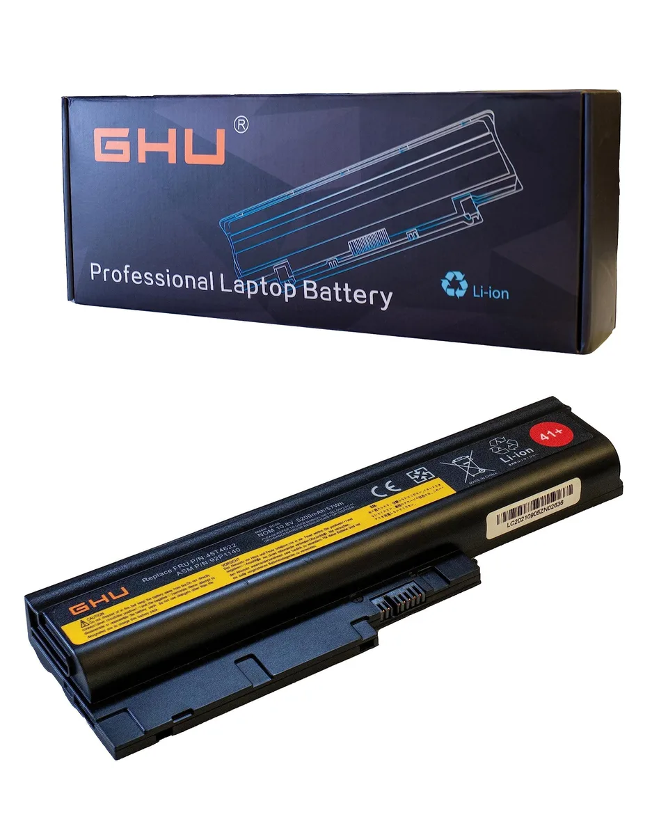 ARENTI ARENTI 57 Wh 6-Cell Battery for ThinkPad R60 T60 W500 SL500 2 in 1 accessory — product photo
