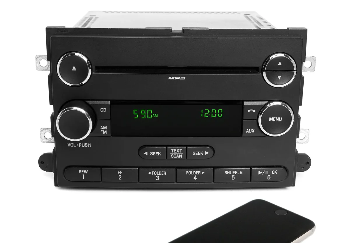 1 Factory Radio 1 Factory Radio 8L2T-18C869-AG AM FM CD Mp3 Bluetooth receiver — product photo