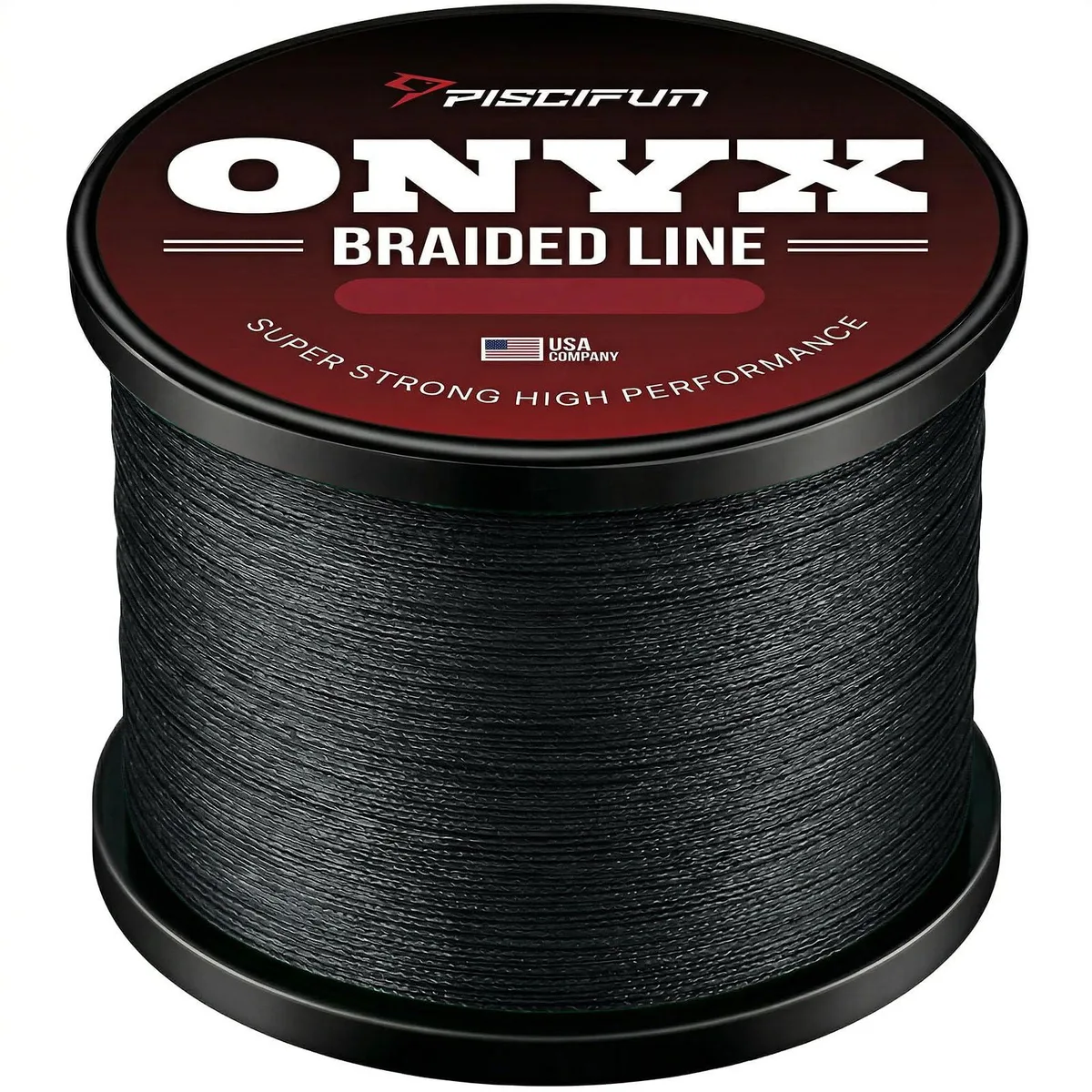  Piscifun Onyx Braided Fishing Line 150yd 6lb Black 450ft — product photo