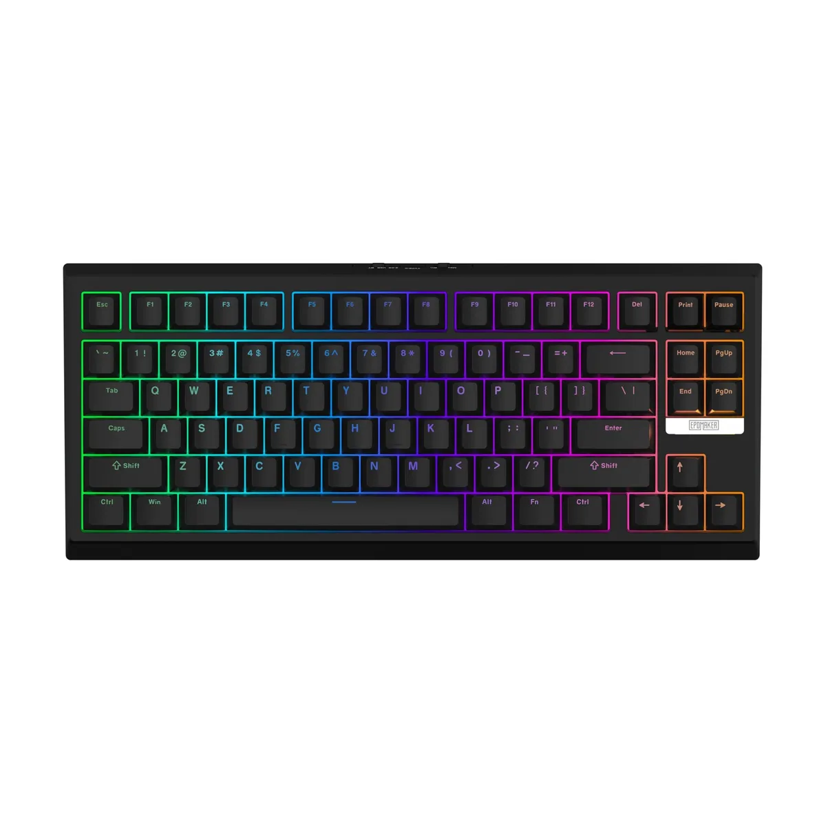 Epomaker Epomaker G84 80% Gaming Keyboard 84 Keys Black Linear Switches RGB Wireless — product photo