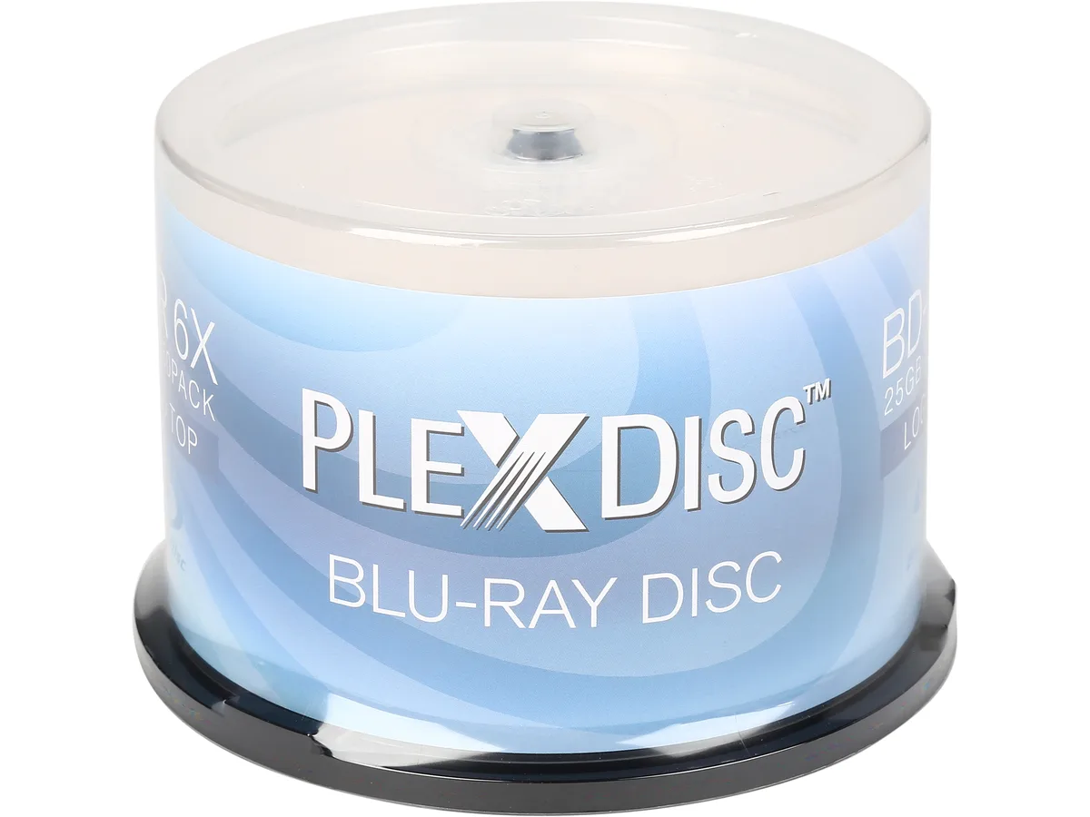 PlexDisc Inc. PlexDisc Inc. 633-814 25 GB 6X BD-R 50 Packs blu-ray media — product photo