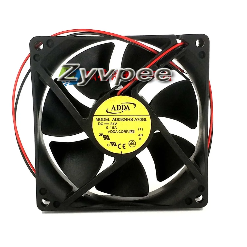 Zyvpee Zyvpee AD0924HS-A70GL 92x25mm 24V 0.15A 2-wire case fan — product photo