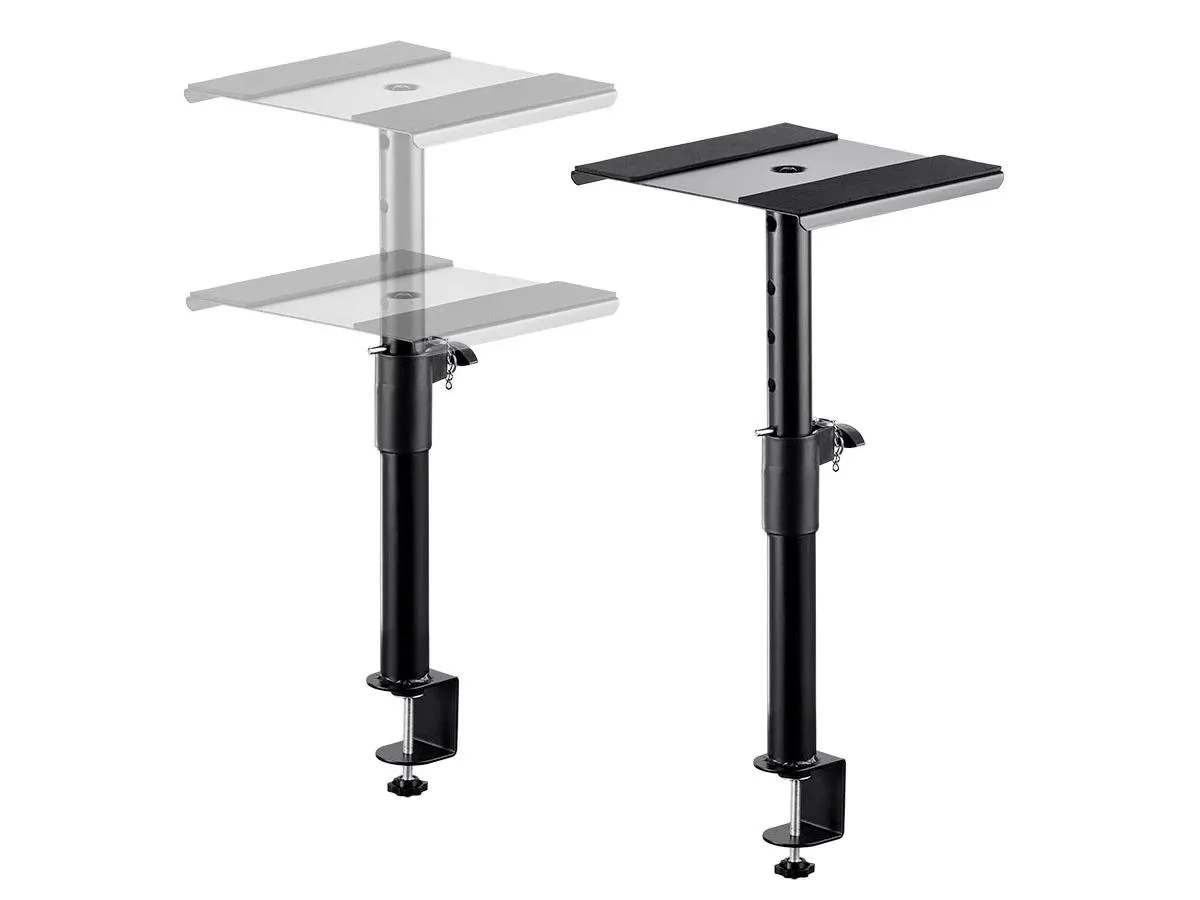 Monoprice Inc. Monoprice 600024 Stage Right Clamp Desktop Monitor Stands Pair 12-18" 22 lbs — product photo