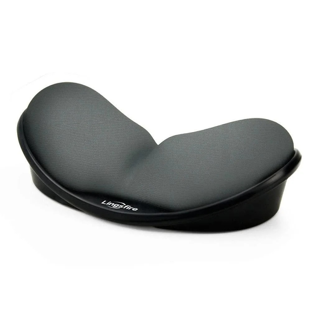  LINGSFIRE LS88 Memory Foam Wrist Rest Pad Gray 13 x 7 cm — product photo