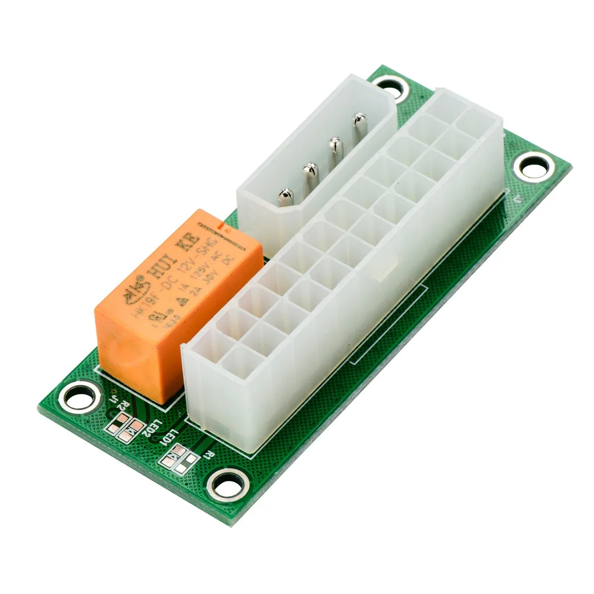 BUCIER BUCIER Dual PSU Adapter 24-pin ATX Molex 7.00x3.00cm — product photo