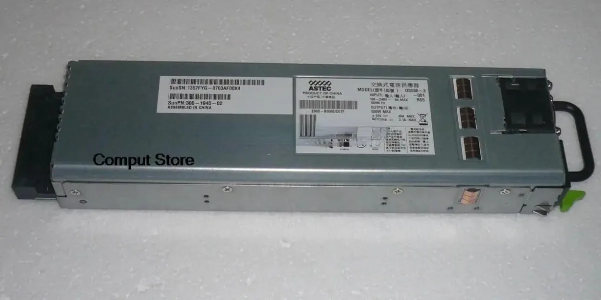 KHACHIMO KHACHIMO 300-1945 DS550-3 V215/V245/V445/X4200 Server Power Supply — product photo