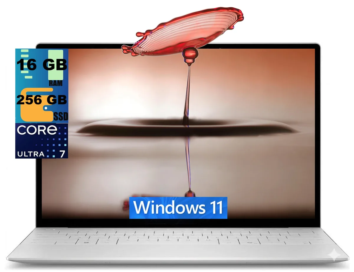 DELL DELL XPS 13 9350 AI laptop 13.4" 120Hz Intel Core Ultra 7 256V 16GB DDR5 256GB — product photo