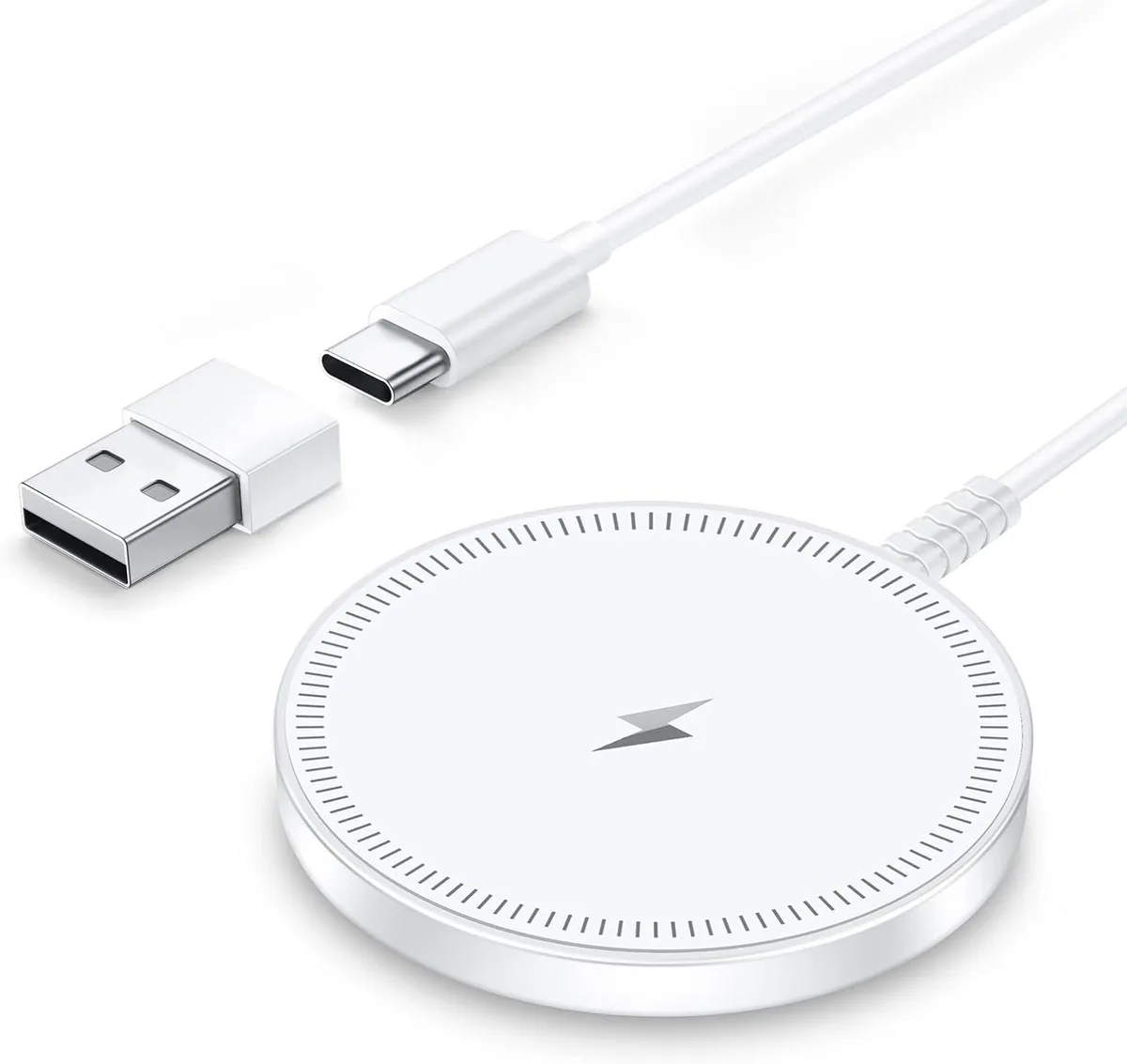 Luisport Luisport Magnetic Wireless Charger iPhone 12-17 Series 2.5mm Case-Friendly — product photo