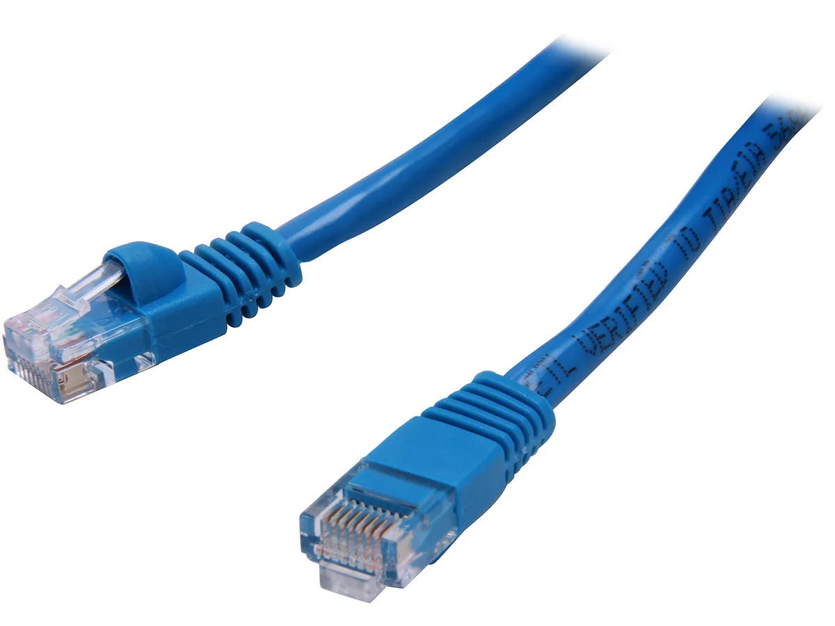 Cables To Go Cables To Go 15212 Cat5e network ethernet cable 25 ft 350 MHz Blue — product photo