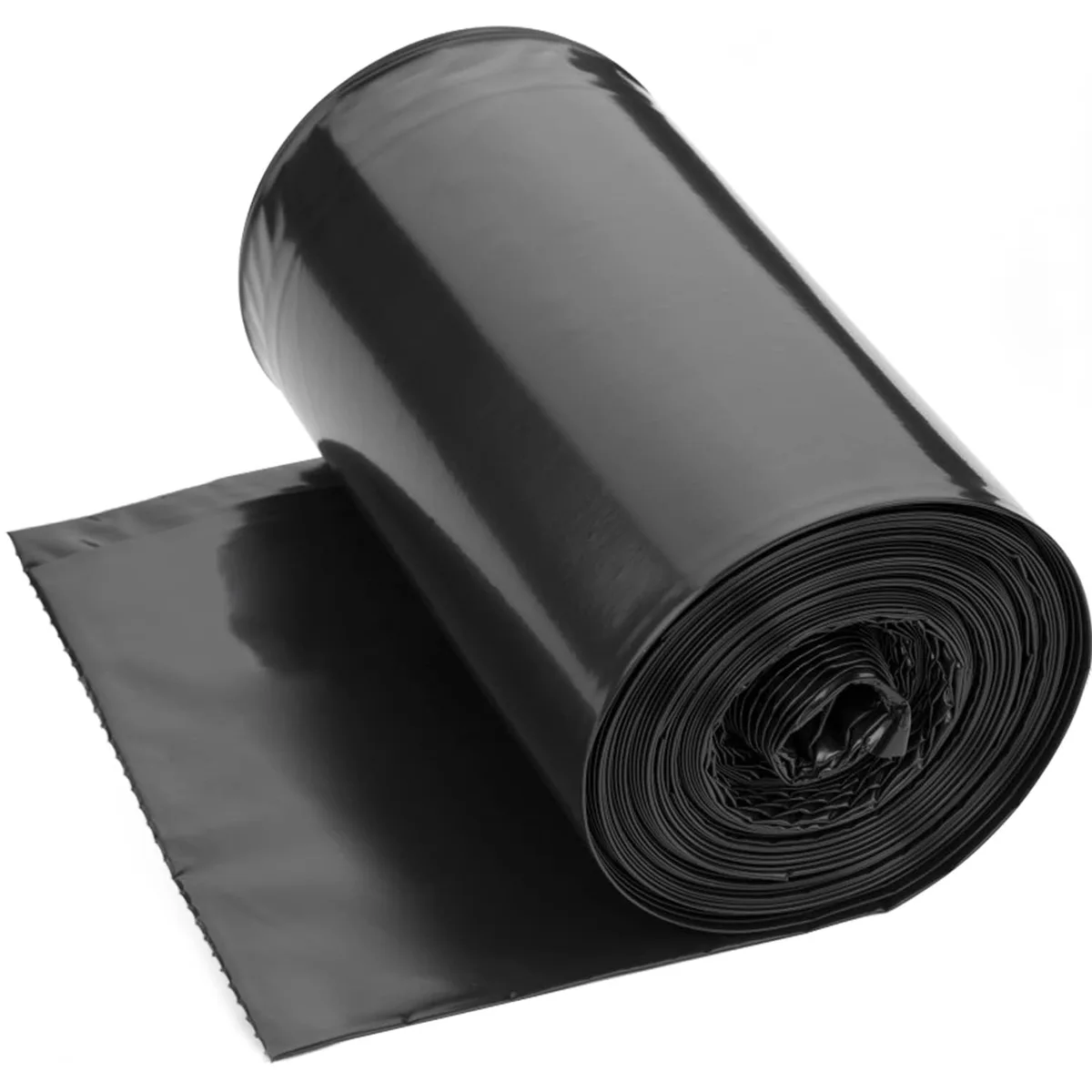 WAIKAS TF13 30 Gallon Trash Bags 10 Count 78x88cm Black — product photo