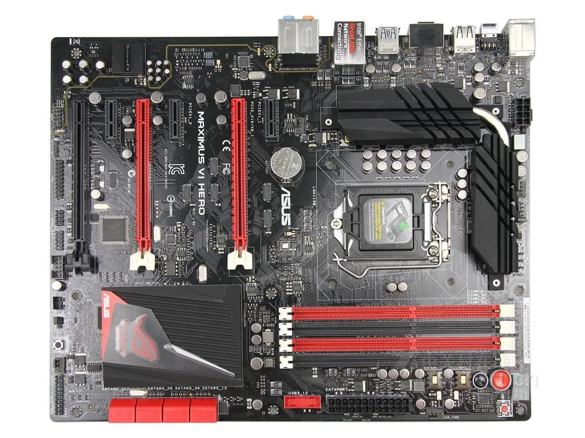 ASUS ASUS Maximus VI Hero Intel Z87 LGA 1150 DDR3 32GB ATX motherboard — product photo