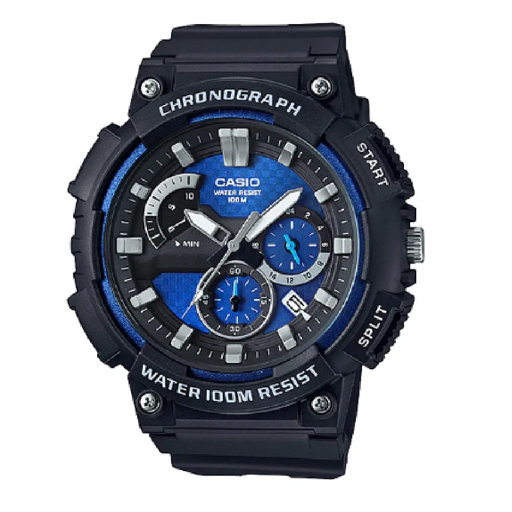 CASIO CASIO MCW200H-2AV watch 53mm 100m water resistance — product photo