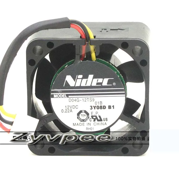 OEM Industries OEM Industries D04G-12TS9 40mm Ball Bearing Fan 12V 3-Wire — product photo