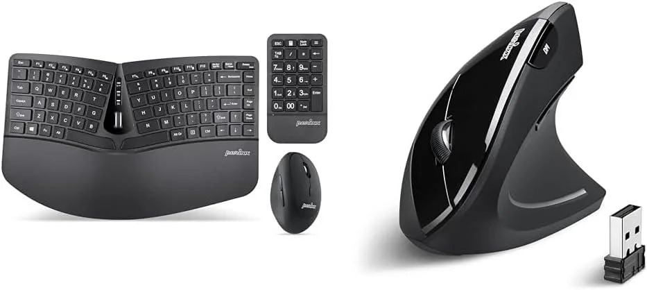 Perixx Perixx PERIDUO-606A 3-in-1 Wireless Ergonomic Keyboard Set — product photo