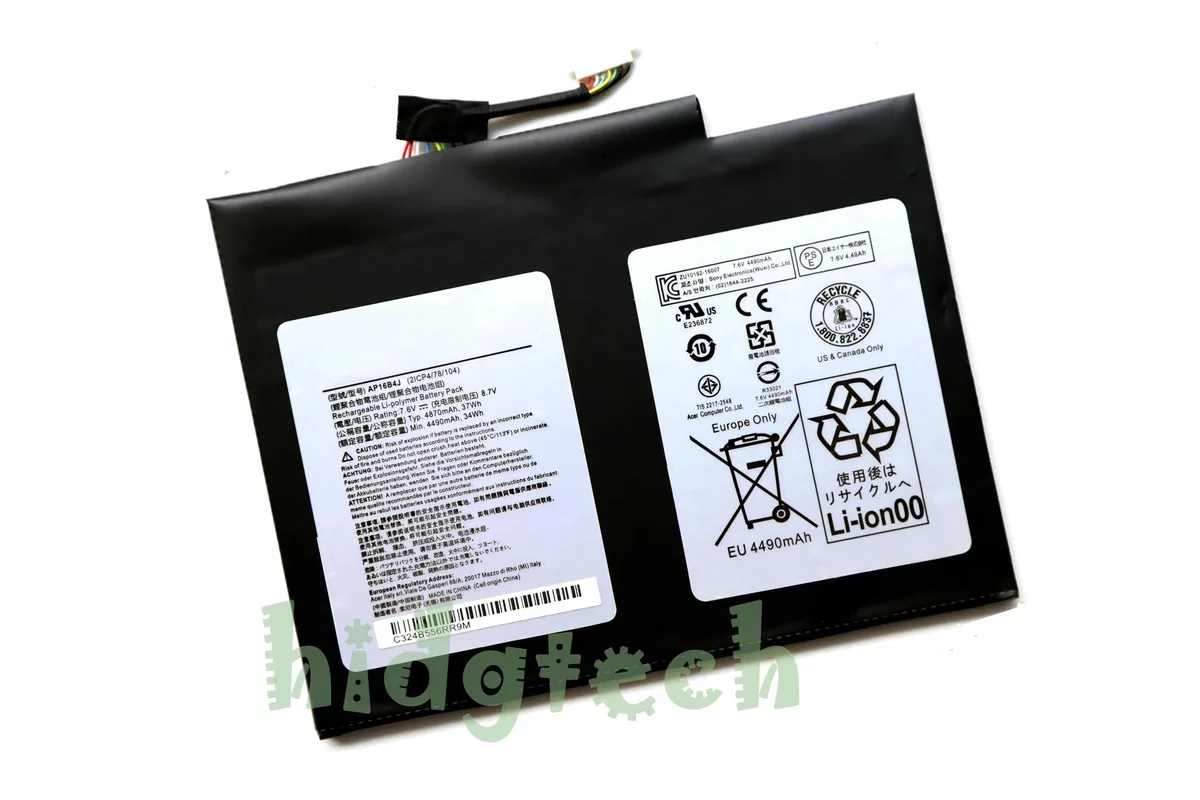 Beisite Beisite AP16B4J 7.6V 37W laptop battery for Switch Alpha 12 SA5-271 — product photo