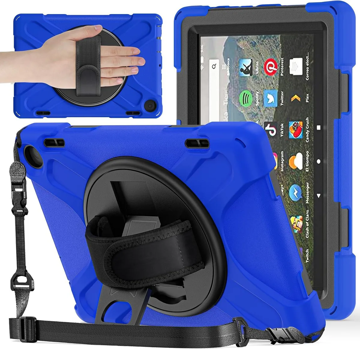 BONAEVER BONAEVER 8.0 inch Tablet Case Blue 12th Gen 2024 2022 — product photo