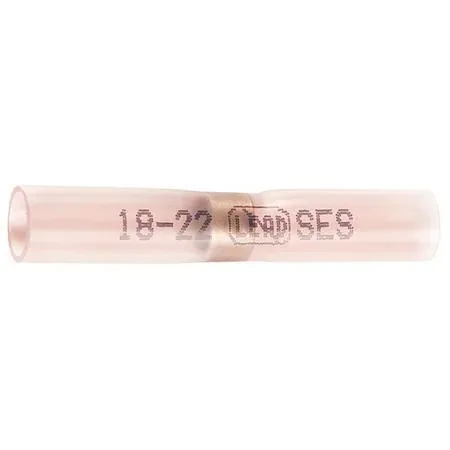 Grote Grote 83-2618 Butt Splice Connector 18 AWG Red 100 Pack — product photo
