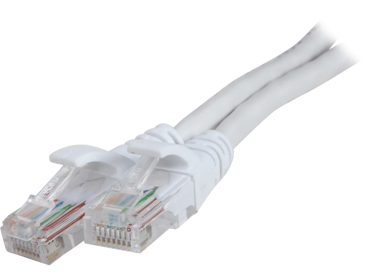 VCOM International Ltd VCOM International Ltd NP511-150-WHITE network ethernet cable Cat 5E 150 ft white — product photo