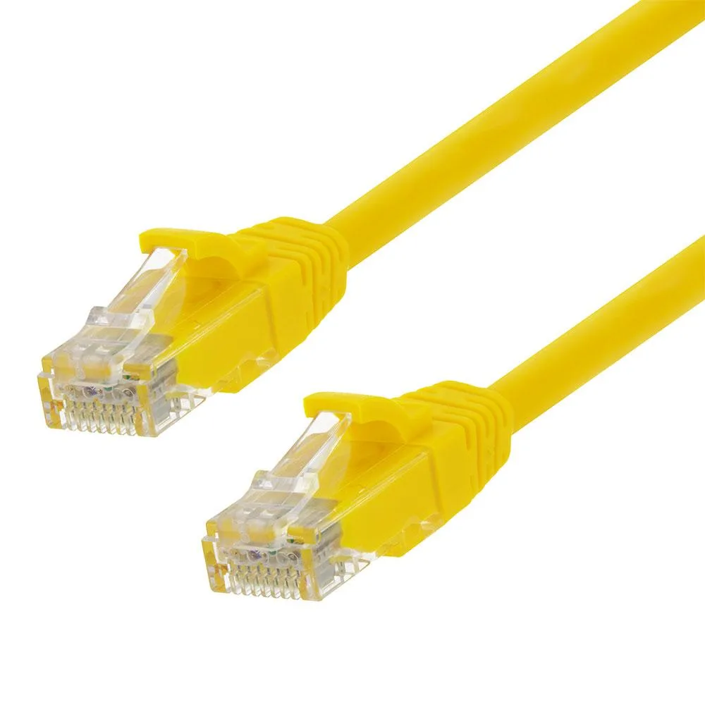 NavePoint NavePoint CAT6 UTP 24AWG 1ft 10-pack Yellow network ethernet cable — product photo