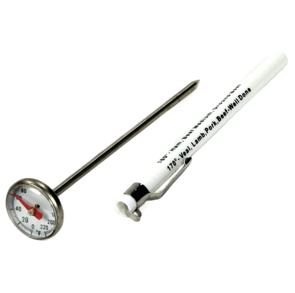 Select Instant Read Thermometer 5.5 inches Stainless Steel — product photo