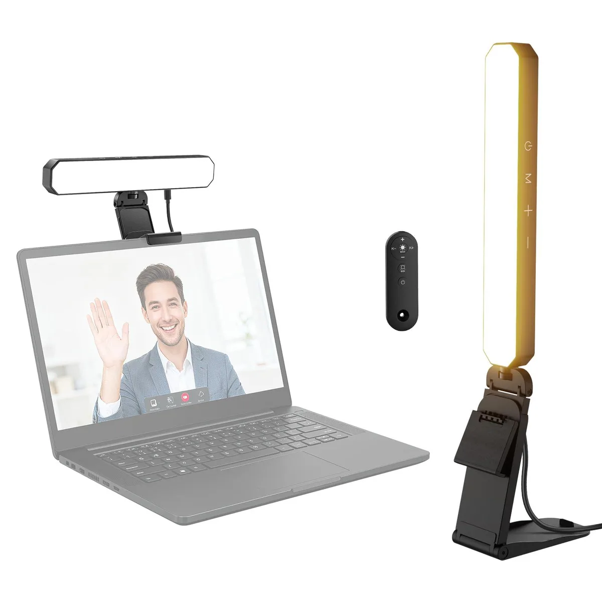  Neewer L10 6W Monitor Light Bar Bi-Color Touch Remote Stand — product photo