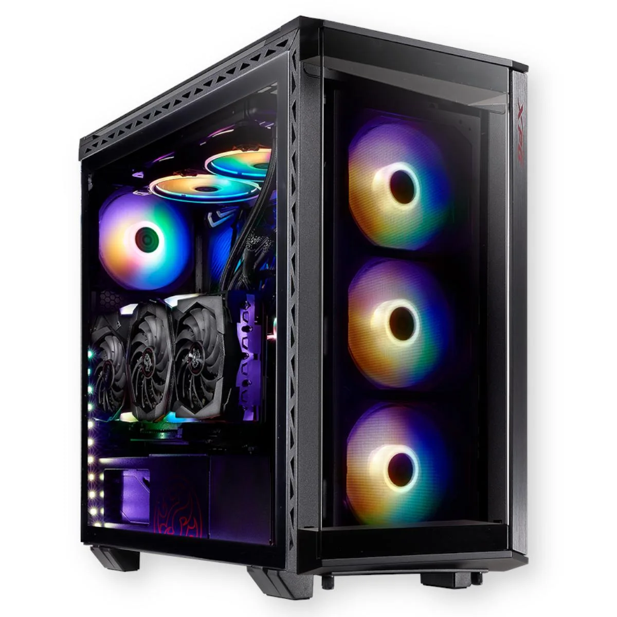 XPG XPG BATTLECRUISER ATX Super Mid Tower Case Black — product photo