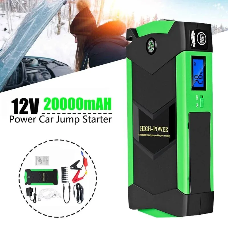 Supersuperuncle Supersuperuncle 20000mAh 12V 600A Car Jump Starter US Plug — product photo