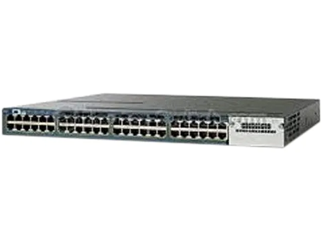 Cisco Systems, Inc. Cisco Systems, Inc. WS-C2960X-48LPD-L 48-port 10/100/1000 PoE+ 370W network switch — product photo