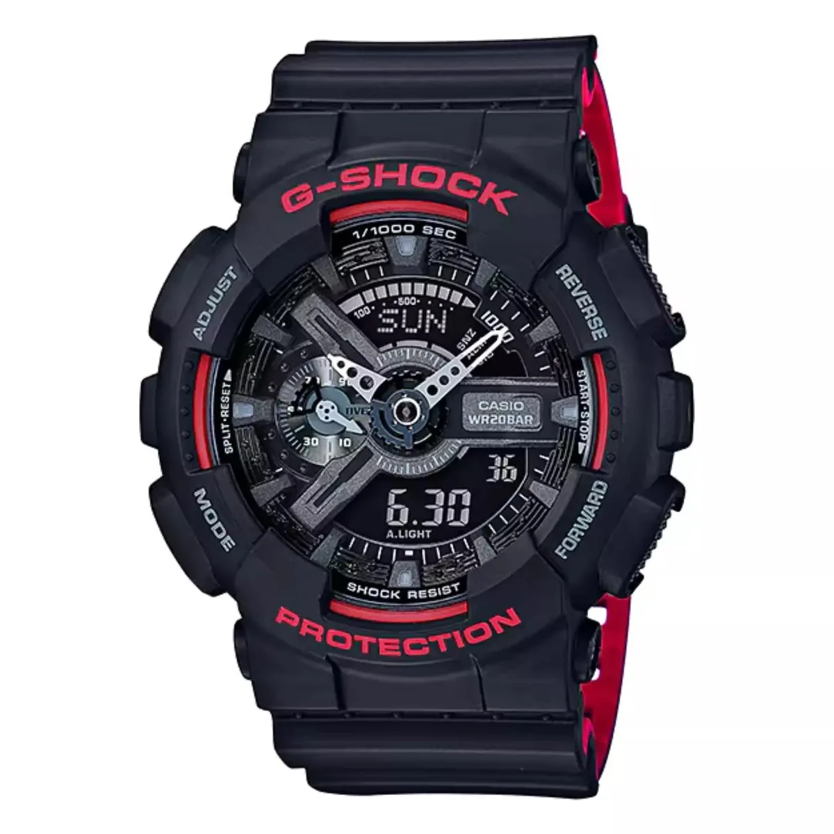 CASIO CASIO G-Shock GA-110HR-1A watch Black/Red — product photo