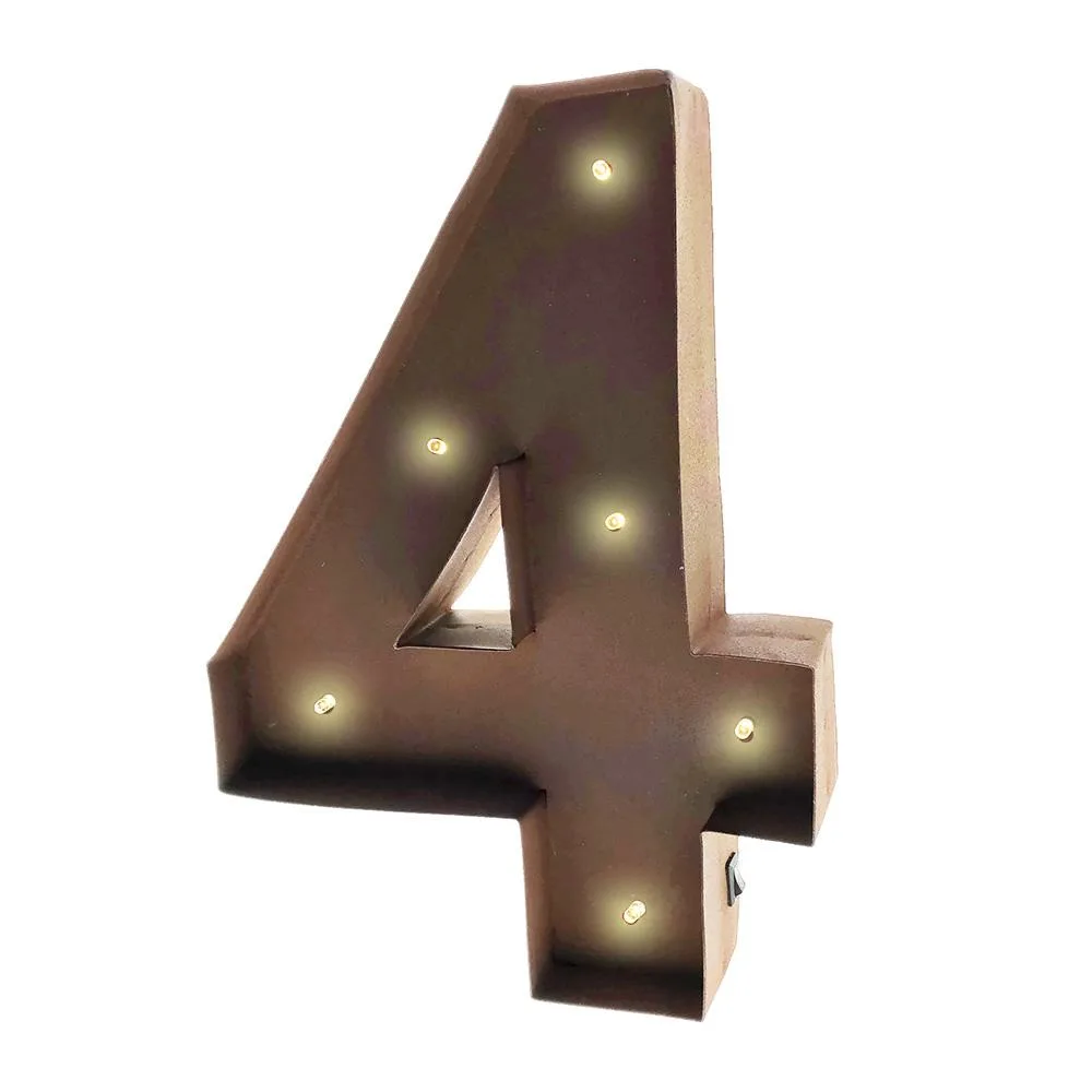 Vandue Corporation Vandue Corporation LED Glow Letter Number 4 11.25 — product photo