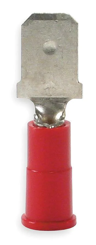 Scotch Scotch MVU18-250DMX Male Disconnect Red Vinyl 22-18 AWG 100 pk — product photo