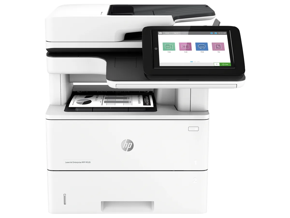 HP HP LaserJet Enterprise M528dn 1PV64A#BGJ laser printer — product photo