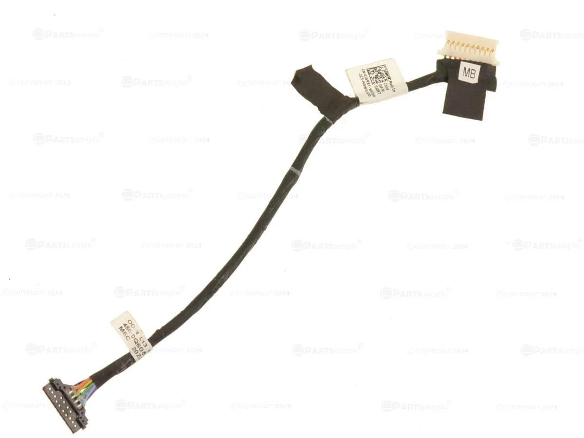 Thin flat ribbon cable with connectors on both ends, Dell part JGRRT