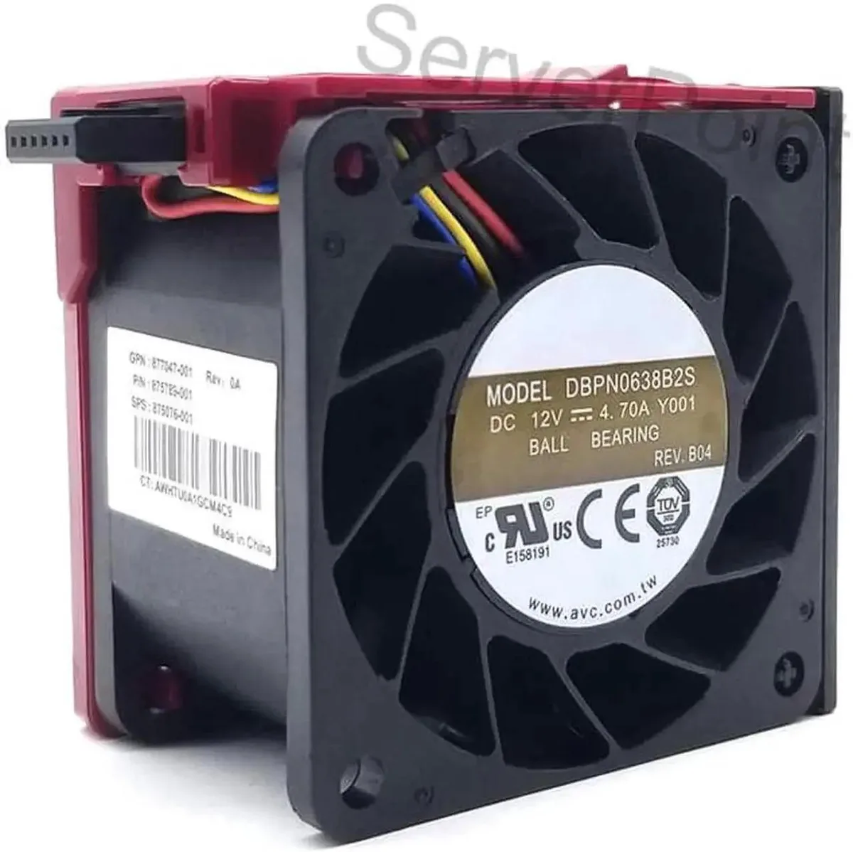 Vszerda Vszerda Cooling Fan 875789-001 877047-001 875076-001 DBPN0638B2S DC 12V 4.70A — product photo