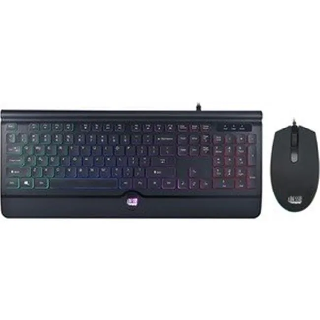 Adesso Adesso AKB-137CB 104-key USB membrane keyboard with 1000 DPI mouse — product photo