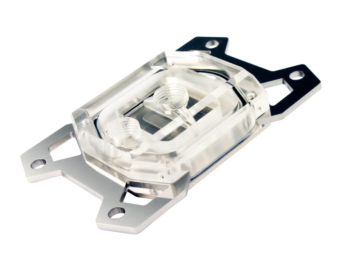 Watercool Watercool HEATKILLER IV PRO AMD AM4 ACRYL CLEAN CPU Block 18013 — product photo