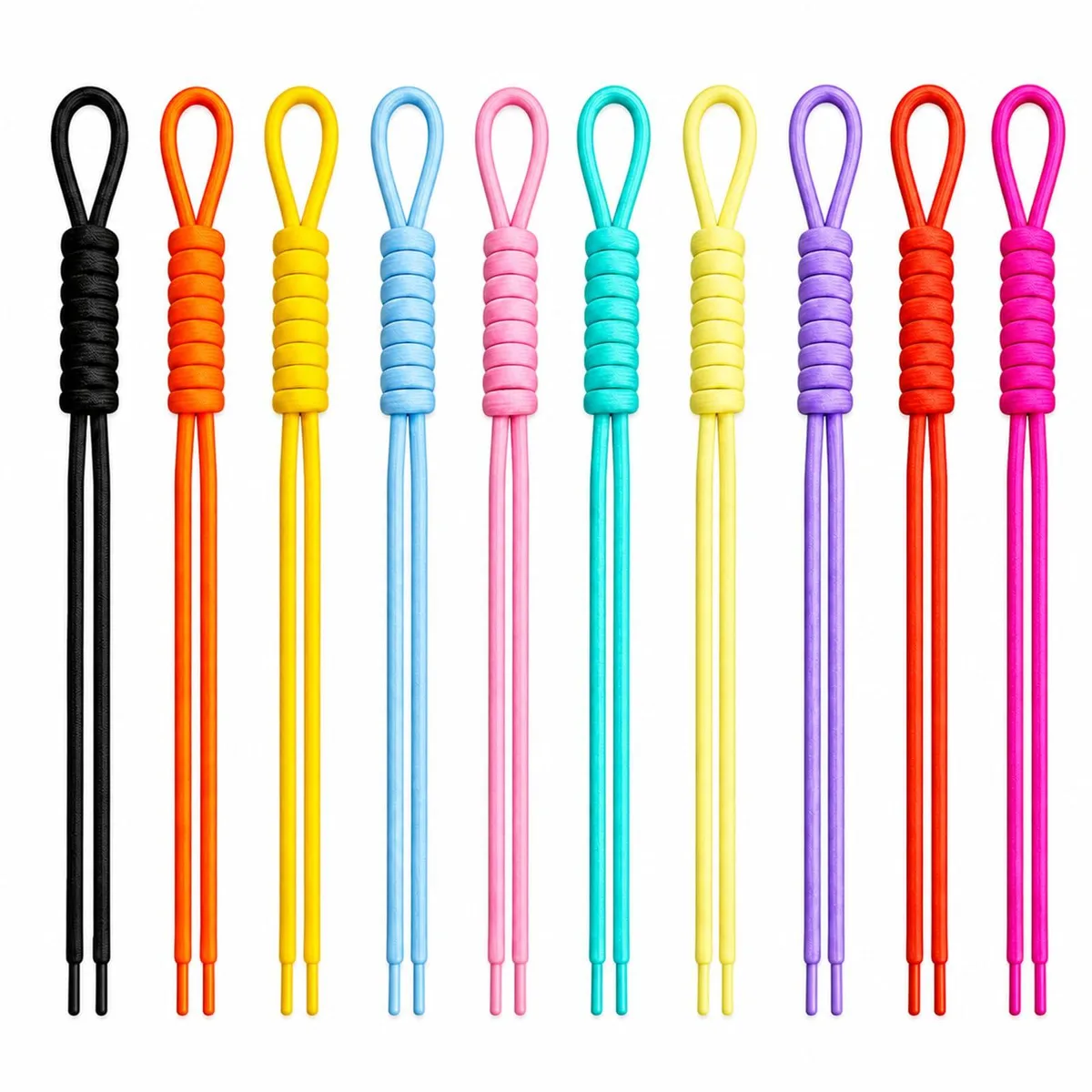  AETUXU Paracord Keychain 10 pcs 27 cm O' Floral — product photo