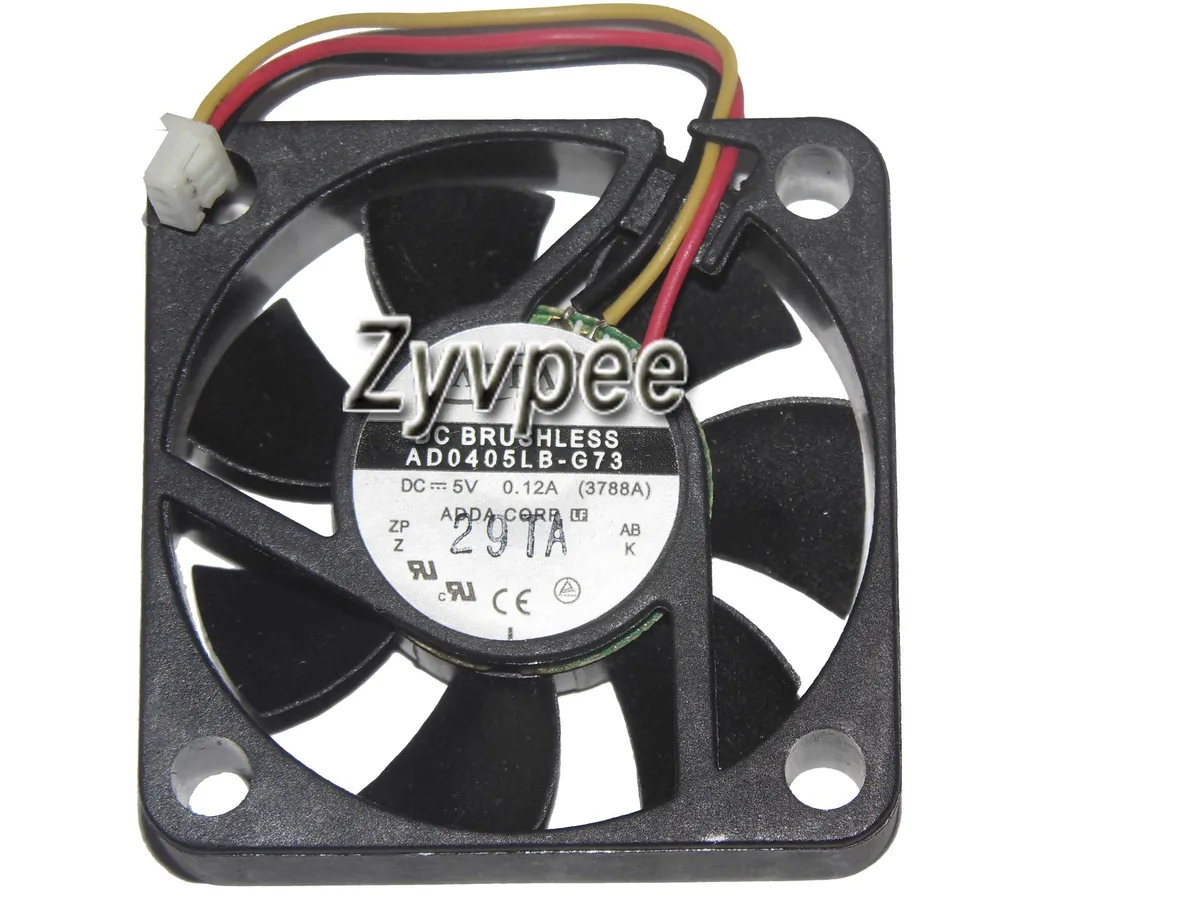 Zyvpee Zyvpee AD0405LB-G73 40x10mm 5V 3-pin case fan — product photo