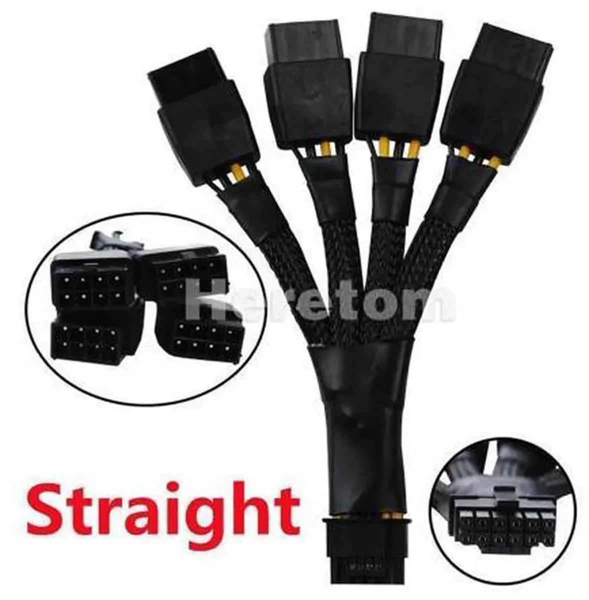 SMUGDESK SMUGDESK PCIe 5.0 12VHPWR 16Pin to 4x8Pin GPU Power Adapter Cable 600W — product photo