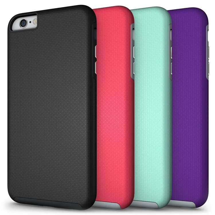 Nakedcellphone Nakedcellphone Textured Dual-Layer Rugged Case Mint iPhone 6 Plus/6s Plus — product photo