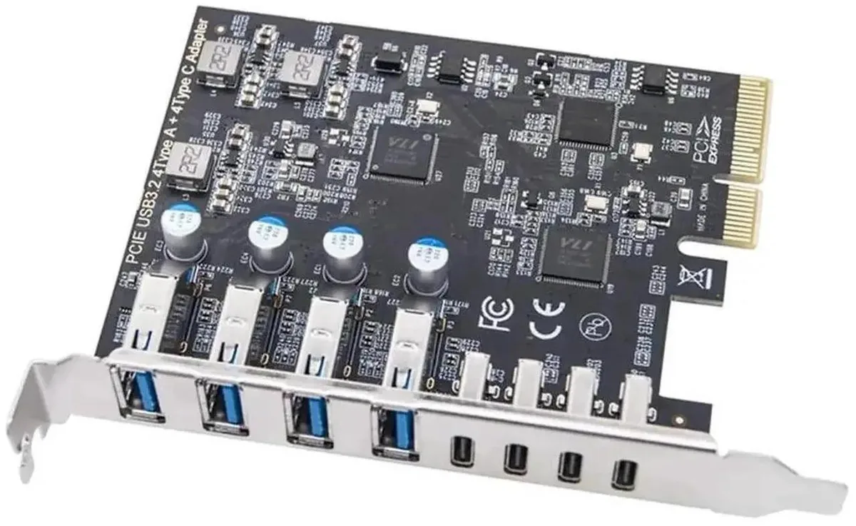 SMUGDESK SMUGDESK AB01 PCIe X4 USB 3.2 Gen2 8-Port USB Converter — product photo