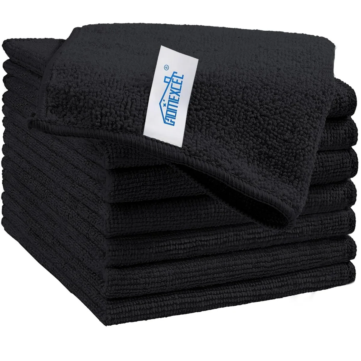 HOMEXCEL HXL400 Microfiber Cloth 8 Pack 11.5" Exterior Care — product photo