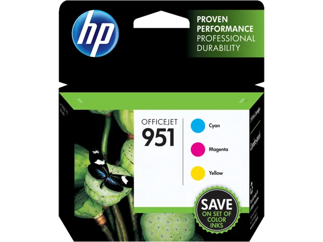 HP HP 951 CR314FN 3-pack cyan magenta yellow 700 pages — product photo