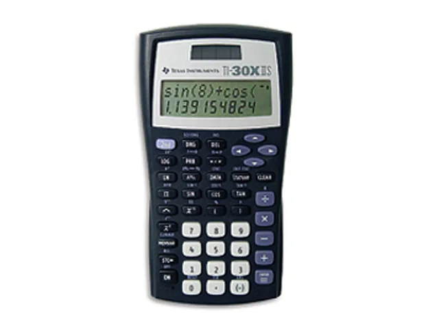 Texas Instruments Texas Instruments TI30XIIS Educational Supply 11-digit 2-line display — product photo