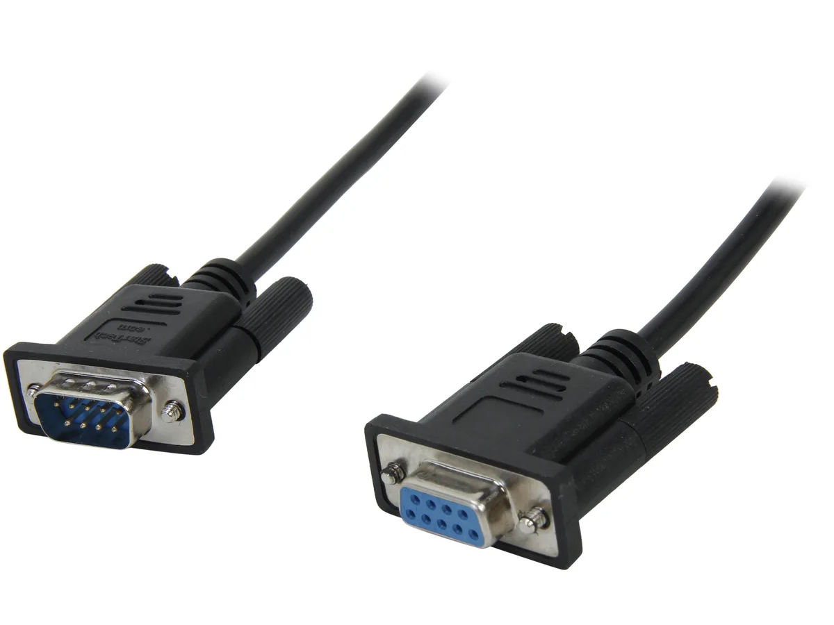 STARTECH STARTECH SCNM9FM1MBK 3.28 ft serial cable — product photo