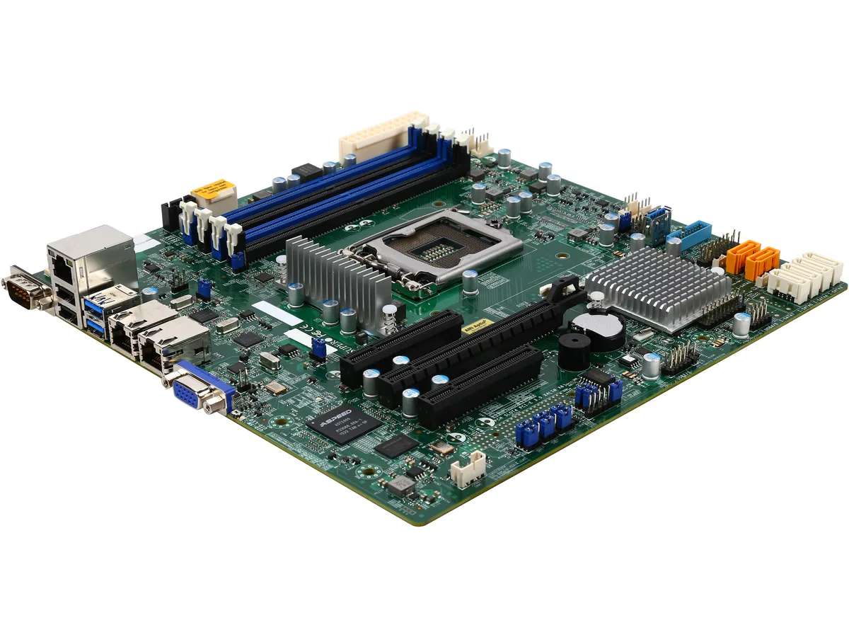 Supermicro Supermicro MBD-X11SSL-F-O microATX server motherboard LGA 1151 64GB DDR4 — product photo