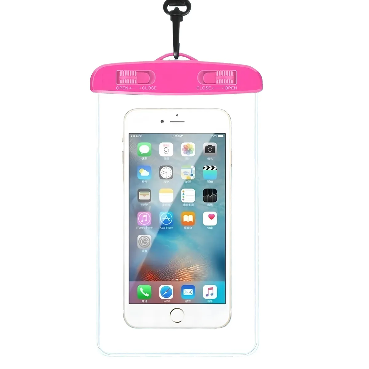 No Sew No Sew J05 Waterproof Phone Case Pink 30m 18.0x10.0x1.0 in — product photo