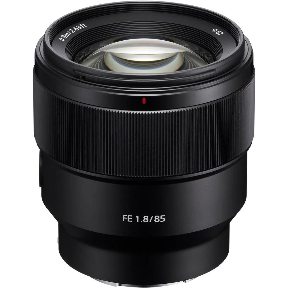 Sony Sony 85mm f/1.8 FE Lens v2 SEL85F18/2 camera lens — product photo