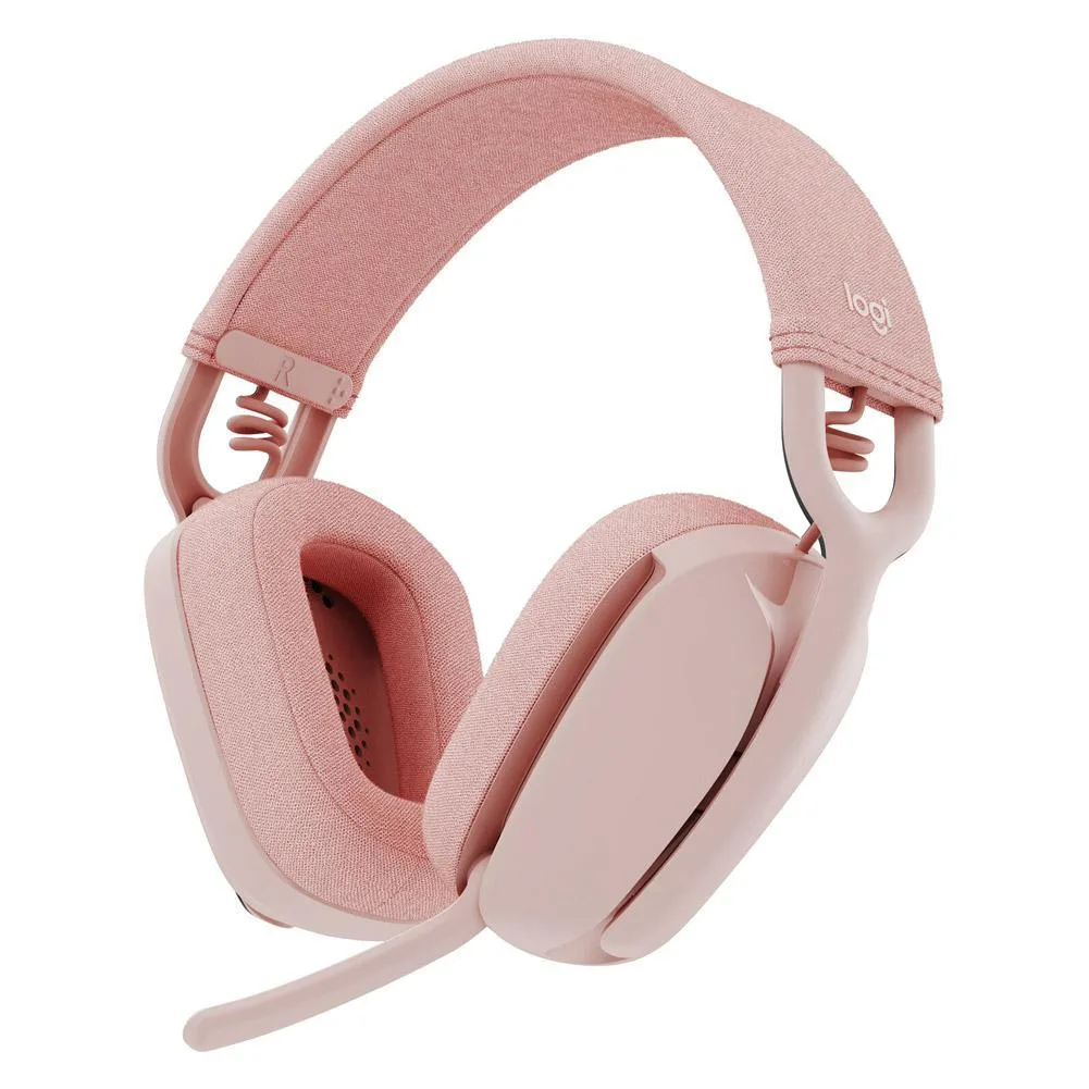 Logitech Logitech Zone Vibe 100 Bluetooth 5.2 headset pink — product photo